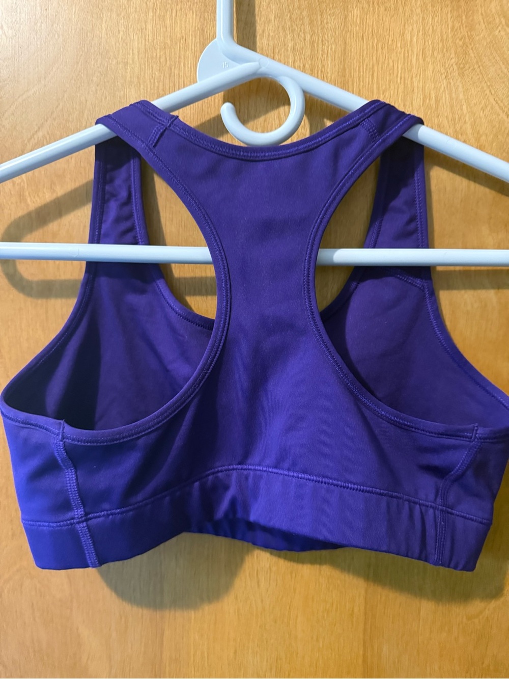 Nike Purple Dri-FIT Racerback Sports Bra - Picture 2 of 3